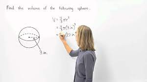 Maybe you would like to learn more about one of these? Volume Of A Sphere Mathhelp Com Youtube
