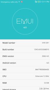 Download Huawei G Play Mini U01 B510 Marshmallow Firmware Asia Pacific