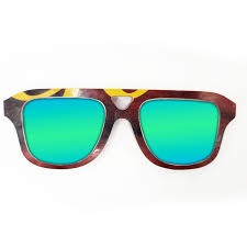 Recycled Wayfarer Wooden Glasses