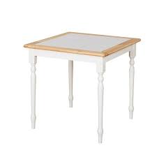 How to transform an old tile table tutorial tile top tables. Get The Tms Tile Top Square Dining Table White Natural From Walmart Now Accuweather Shop