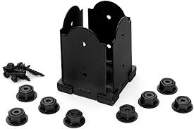 Look through decorative post base cover pictures in different colors and styles and when you find explore the beautiful decorative post base cover photo gallery and find out exactly why houzz is the. Ozco 4 X4 Laredo Sunset Post Base Kit Hardware Ornamental Wood Ties Amazon Com
