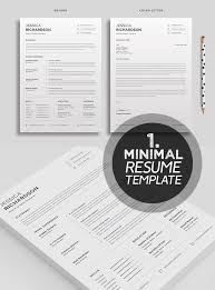 This template on our list uses color to draw attention to the education section so this would be a good choice try this minimalist resume template for word for free if you want a resume that'll make you stand out. 25 Best Minimalism Resume Templates 2018 Idevie