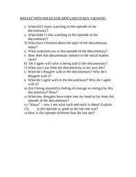 Check spelling or type a new query. Writing Student Reflections On Videos Documentaries Student Reflection Social Studies Middle School Teaching Schools