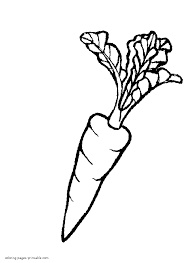 The kids will love these fun santa coloring pages. Coloring Pages For Fruits And Vegetables Carrot Coloring Pages Printable Com