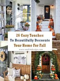 Buy furniture, accessories and decor to adore! 26 Cozy Touches To Beautifully Decorate Your Home For Fall