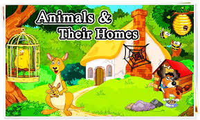 Worksheet For Grade 1 Animals And Their Homes Pdf Download Animals And Their Homes Wild Animal Park Wild Animals Pictures