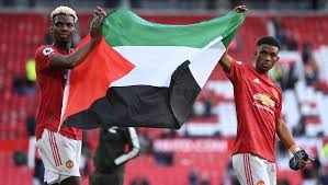The official paul labile pogba twitter account. Premier League Paul Pogba Displays Palestine Flag With Manchester United Team Mate Amad Diallo Sports News Firstpost