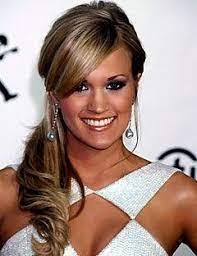 Carrie S Side Ponytail Side Ponytail Hairstyles Hair Styles Bridesmaid Hair