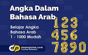 I, v, x, l, c, d b. Angka Dalam Bahasa Arab 1 1000 Lengkap Dosenpintar Com