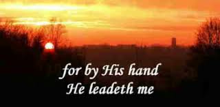 He leadeth me O blessed thought By His own hand - eHymnBook