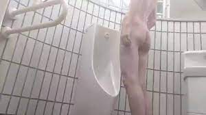 Twink Peeing Naked in Public Toilet - ThisVid.com