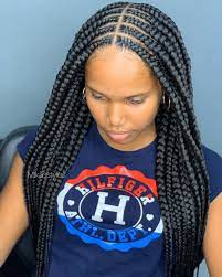 Braids Hair Big Cornrows Bigfulani Trinidadbusiness Nyc Protectivehairstyles In 2020 Pretty Braids Braided Hairstyles For Black Women Black Women Hairstyles