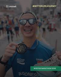 Salah satu #BetterPeople paling keren, @vjdaniel , yang berhasil nyelesain  6 World Marathon! 💚 Semua berawal di 2019, waktu Daniel mulai serius  nurunin berat badan dan ngejar hidup yang lebih sehat—dari rutin