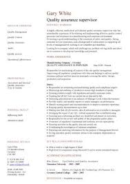 With due respect i would like to join your company as i have come to know about the job position of qa in your company. Quality Assurance Cv Sample