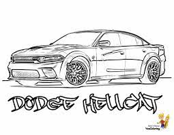 For boys and girls kids and adults teenagers and toddlers preschoolers and older kids at school. Print Out This Dodge Car Coloring Page Hellcat Sweet Https Www Yescoloring Com Cool Ca Cars Coloring Pages Truck Coloring Pages Race Car Coloring Pages