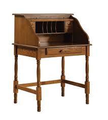 Secretary desks are making a comeback. Palmetto Small Roll Top Secretary Desk Oak Coaster Furniture Furniturepick