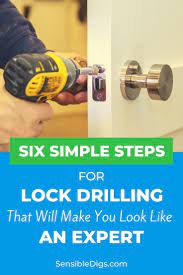 Six Simple Steps For Lock Drilling That Will Make You Look Like An Expert Drill Drill Bits How To Make