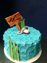 Fishing cupcakes with little fishing rod are also popular choice for birthday parties or other occasions. Collections Of Fish Cake Birthday