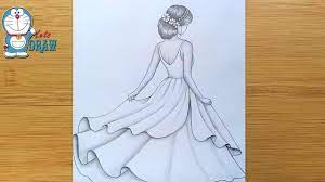 Check spelling or type a new query. How To Draw A Girl With Beautiful Dress Step By Step Pencil Sketch For Beginners Girl Drawing Youtube
