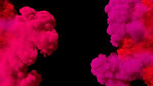 Spreading Colored Smoke Wiping Frame Horizontally Long Distance Stock Footage Wiping Frame Smoke Spreading Colored Smoke Color Smoke