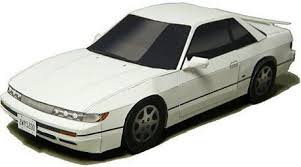 Nissan Silvia K S S13 Paper Model Paper Models Nissan Silvia Nissan