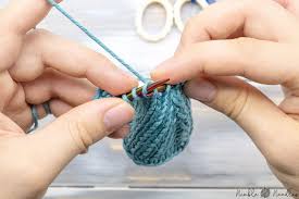 So, when you flip your work to start a new row, you are now seeing the back side of the last knit stitch, which is a purl. How To Knit Two Together Through The Backloop K2tog Tbl Video