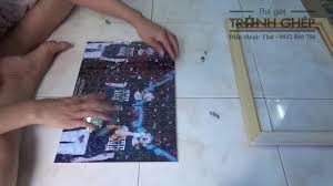 Transport your puzzle to a local craft store: How To Frame Puzzle Without Glue Youtube