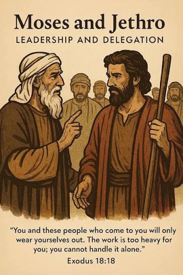 Increased responsibility is a reward Moses first leadership ...