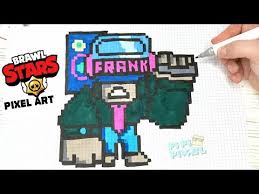 Hola, subo vídeos de dibujos en pixel art, es un estilo de dibujo que me encanta. Brawl Stars Pixel Art Mr P Youtube
