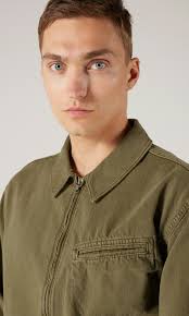 BDG Urban Outfitters Twill Harrington Brun Jakke Lys brun