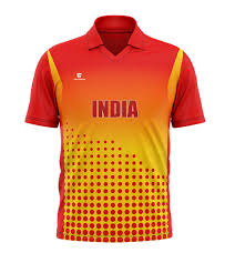 Design your custom jerseys online at rezista.in, and the other sports teams will know that your team has the most style! Sublimation Team India Cricket T Shirt