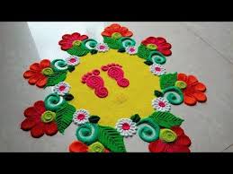In This Article I Ll Show You Some Easy Rangoli Design From Which You Can Easily Make Rangoli At Home I Free Hand Rangoli Design Simple Rangoli Rangoli Designs