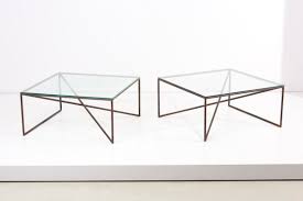 Lucier coffee table is timeless, both in quality and design. 1 Of 2 Square Wrought Iron Coffee Tables By Giovanni Ferrabini