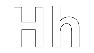 These letter s colouring pages are super quick to download and easy to print. Letter H Coloring Pages Alphabet Bestappsforkids Com