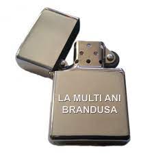Mesaje si felicitari de la multi ani pentru zile de nastere si zile onomastice. Bricheta Metalica Cu Benzina Mesaj La Multi Ani Brandusa Emag Ro