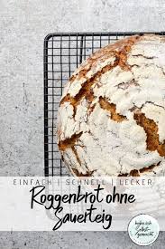 Brot 56 Reines Roggenbrot Ohne Sauerteig Rezept In 2020 Sauerteig Brot Selber Backen Rezept Roggenbrot