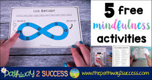 This calm down kit includes mindfulness exercises for kids, breathing exercises for kids, yoga poses, mindful coloring pages, calming strategies, a wall display, and more! 5 Free Mindfulness Activities The Pathway 2 Success
