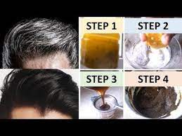 4 Remedies To Turn White Hair To Black Permanently Apply Once To See Results Instantly Yo Black And Grey Hair Remedy For White Hair Grey Hair Home Remedies