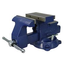 Jet Reversible Mechanics Vise 8 In Jaw With Swivel Base 14800 The Home Depot Vise Bench Vise Vises