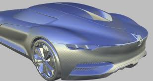 Renault Trezor 3d Alias Model Math Models Concept Car Sketch Logo Design Inspiration