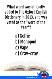 If you know, you know. Name The Word Of The Year In 2013 Trivia For Seniors Trivia Quizzes Quiz