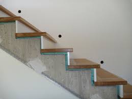 Unsere Treppe Treppe Betontreppe Treppenstufen Holz