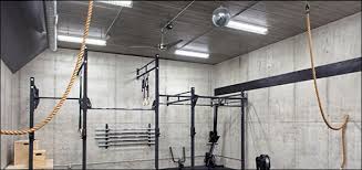 Garages are more prone to being exposed to outside elements when compared to the for especially dark garages, a ceiling fan can also make great supplementary lighting where the primary lights are not enough. Dark Garage Gym Brighten It Up With New Lighting