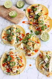 Air fry fish for 7 minutes or until golden. Air Fried Fish Tacos Jillian Harris Fried Fish Air Fried Fish Fish Tacos