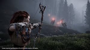 Костюм следопыта шторма и мощный лук племени карха. Sony Confirms Horizon Zero Dawn Is Coming To Pc Venturebeat