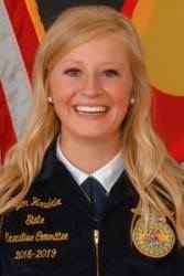 Hendrix elected as state FFA executive committee member