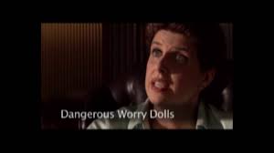 Deb Snyder as Ms. Ivar in Charles Band's DANGEROUS WORRY DOLLS