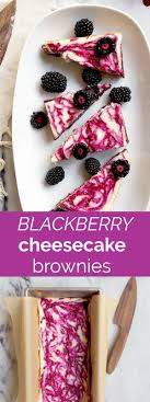 Blackberry Cheesecake Brownies For Two Homemade Brownie Recipe In A Loaf Pan To Serve Two With A Blackberr Brownies Recipe Homemade Desserts Brownie Desserts