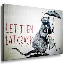 Das bild zeigt sechs giraffen, von denen einige sonnenbrillen tragen. Home Decor Wandbilder Affe Mit Bannane Banksy Street Art Vlies Leinwand Bild Xxl Bilder K Home Furniture Diy Agricoladofra Com