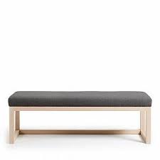 Loya Banc En Bois Et Tissu En 2020 Banc Bois Bois Banc